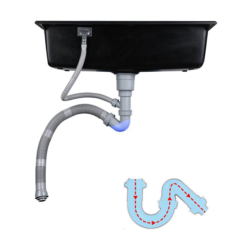 Modern Kitchen Sink Stainless Steel with Accessories and Faucet Undermount Workstation