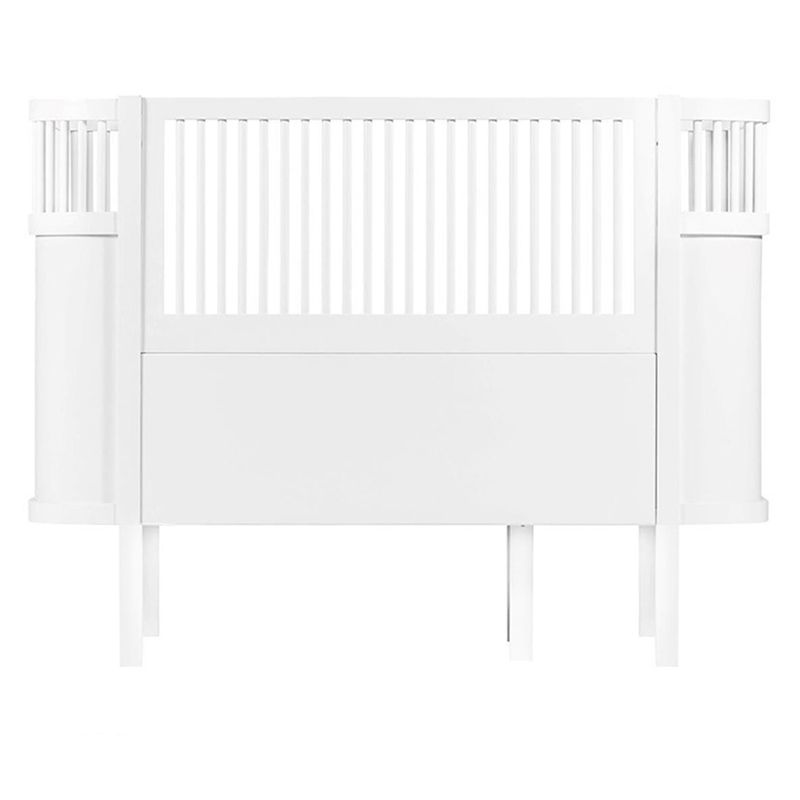 Scandinavian Convertible Crib Baby Crib Birch Wood Nursery Crib