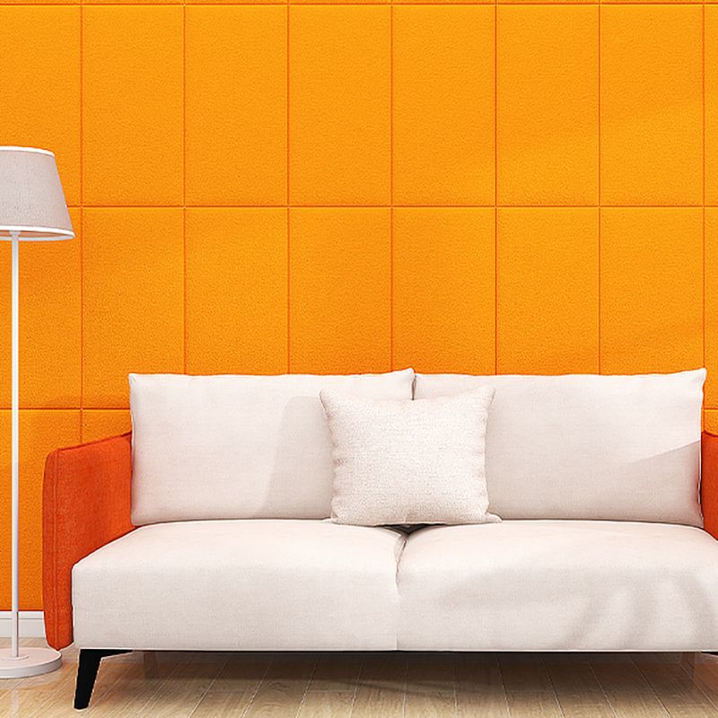 Modern Style Wall Paneling Peel and Stick Wall Paneling with Upholstered