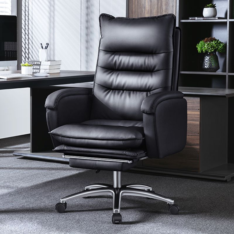 Swivel Armless Upholstered Office Chair Ergonomic High Back Managers Chair