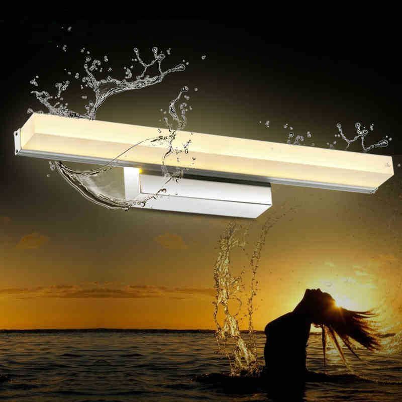 Modern Minimalist Style Rectanglengle Monted Vanity Lights Vanity Acrity Fishtures