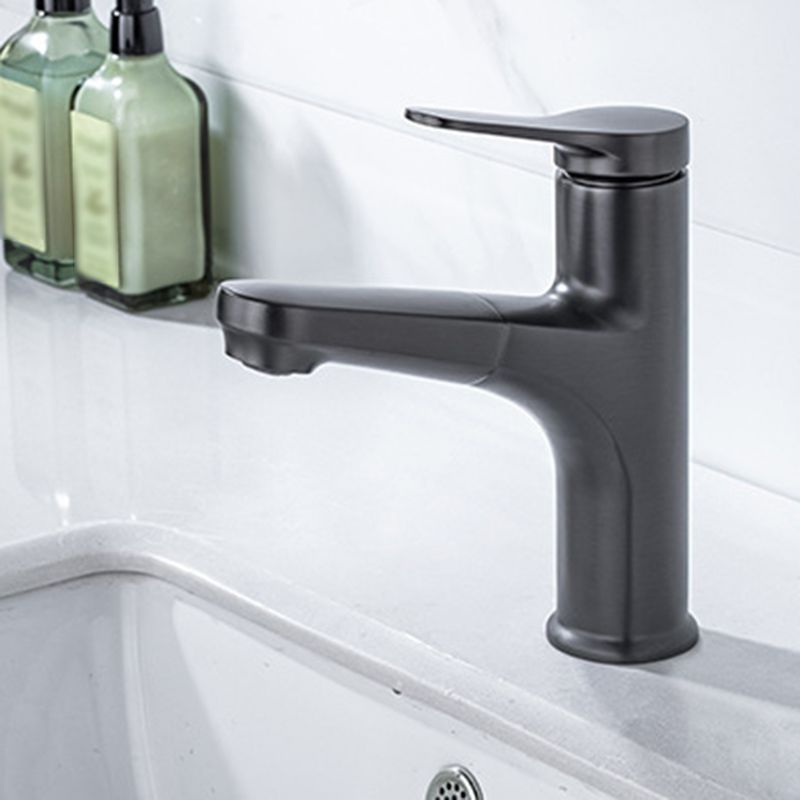 Industrial Bathroom Vessel Faucet Brass Lever Handles Swivel Spout Sink Faucet