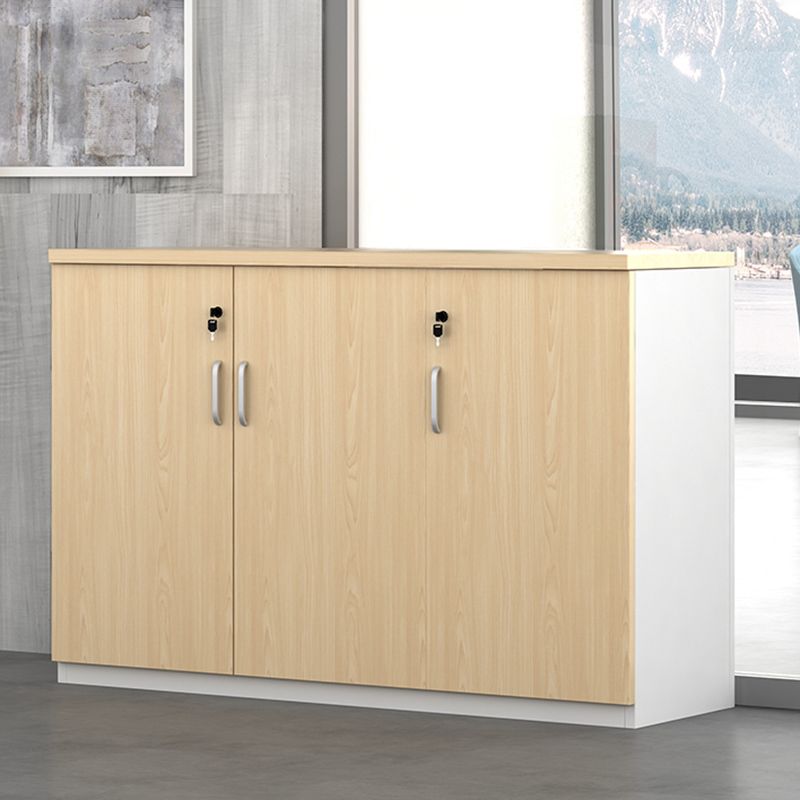 Modern Lateral Filing Cabinet Wood Filing Cabinet with Locking Storage