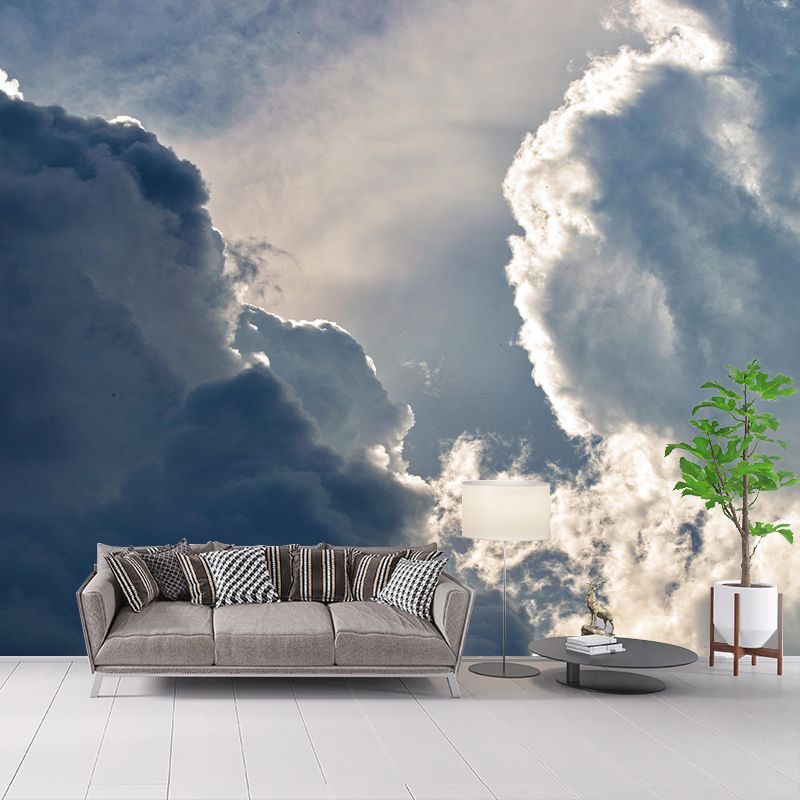 Decorative Wall Mural Moisture Resistant Sky Photography Wall Mural