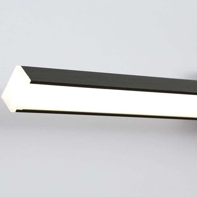 SCONCE LIMPTE BEVERING Eenvoudig LED metalen wandmontage Licht voor badkamer