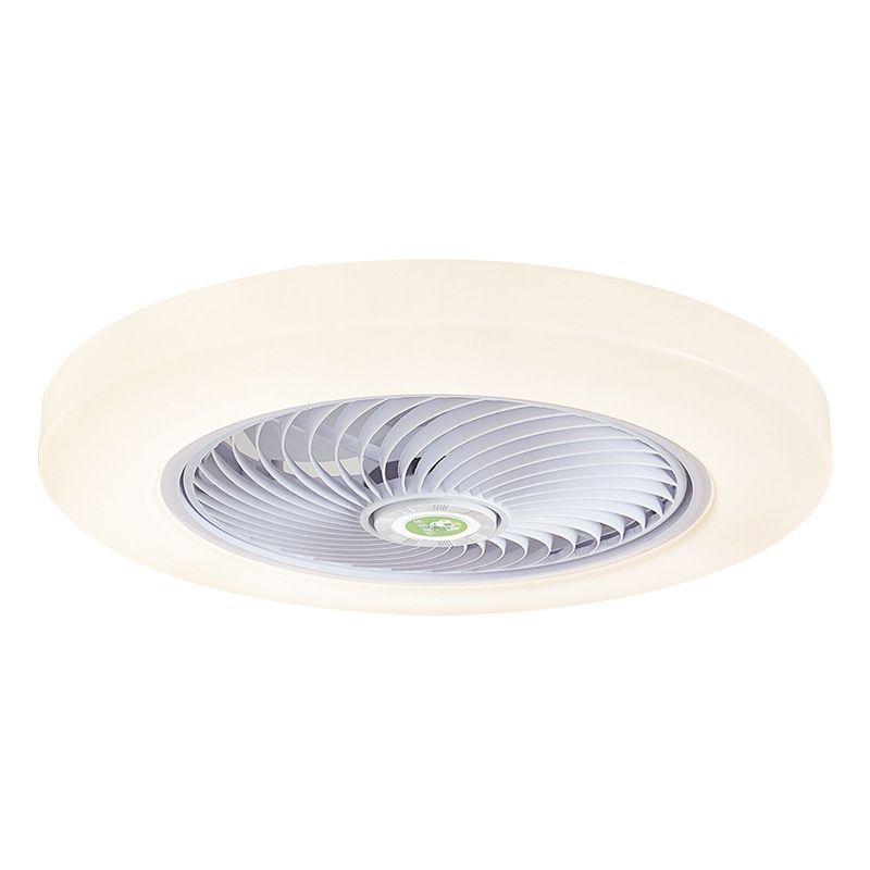 21 "de largeur d'éclairage de ventilateur de plafond en acrylique rond