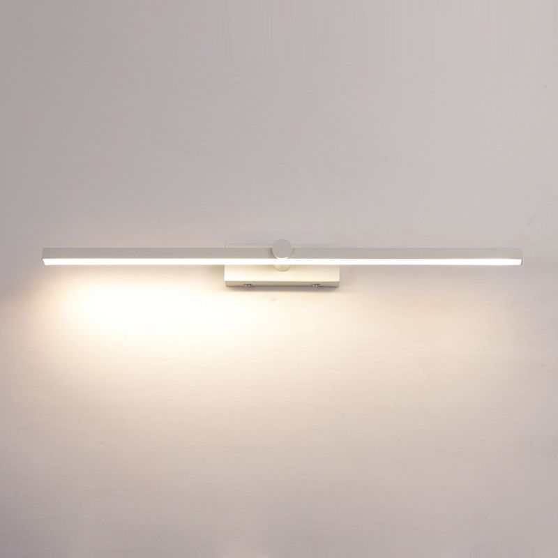 Modern Style Linear Shape Wall Lighting Metal 1 Light Wall Lights for Bathroom