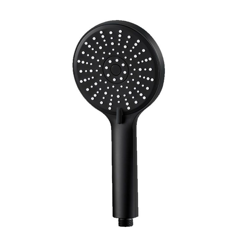 ABS Plastic Handheld Shower Head High Flow 5-Spray Patterns Wall-Mount Showerhead