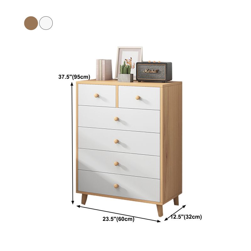 Wooden Storage Chest Dresser Bedside Storage Chest for Bedroom