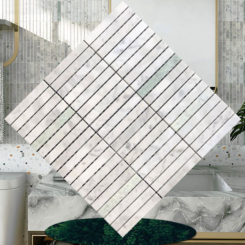 Square Wall Tile Straight Edge Subway Wall Tile with Scratchproof