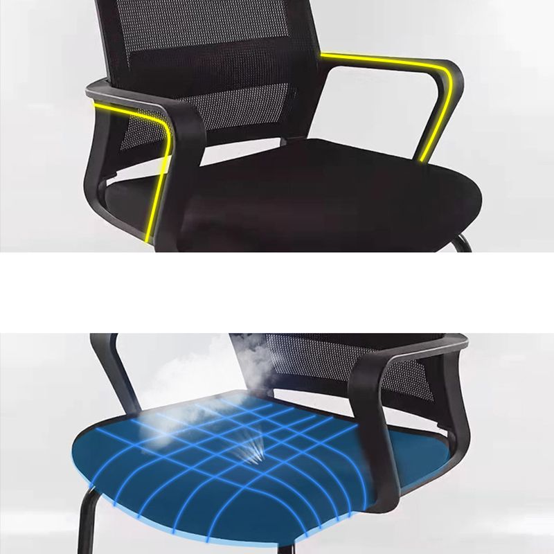 Modern Arms Included Desk Chair Ergonomic Task Chair for Office