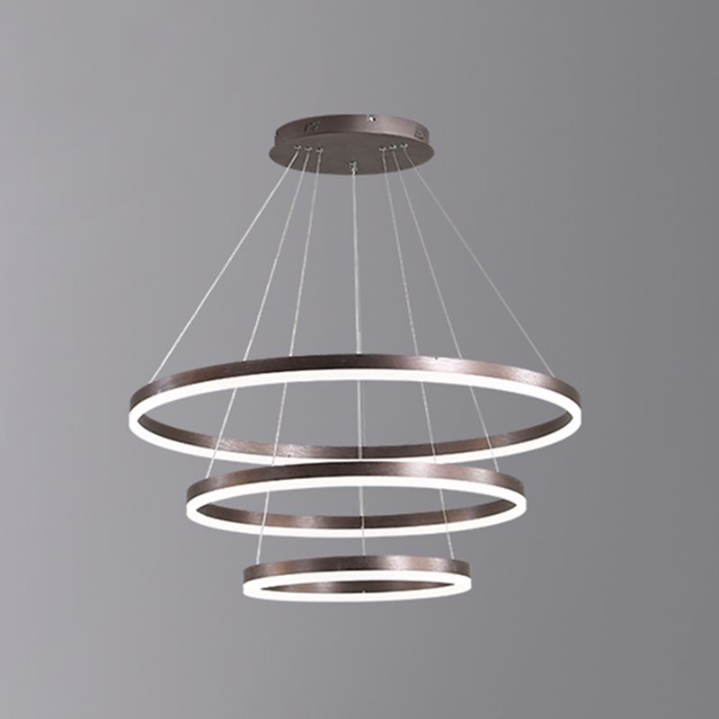 Round Shape Pendant Chandeliers Modern Metal Chandelier Lighting Fixtures