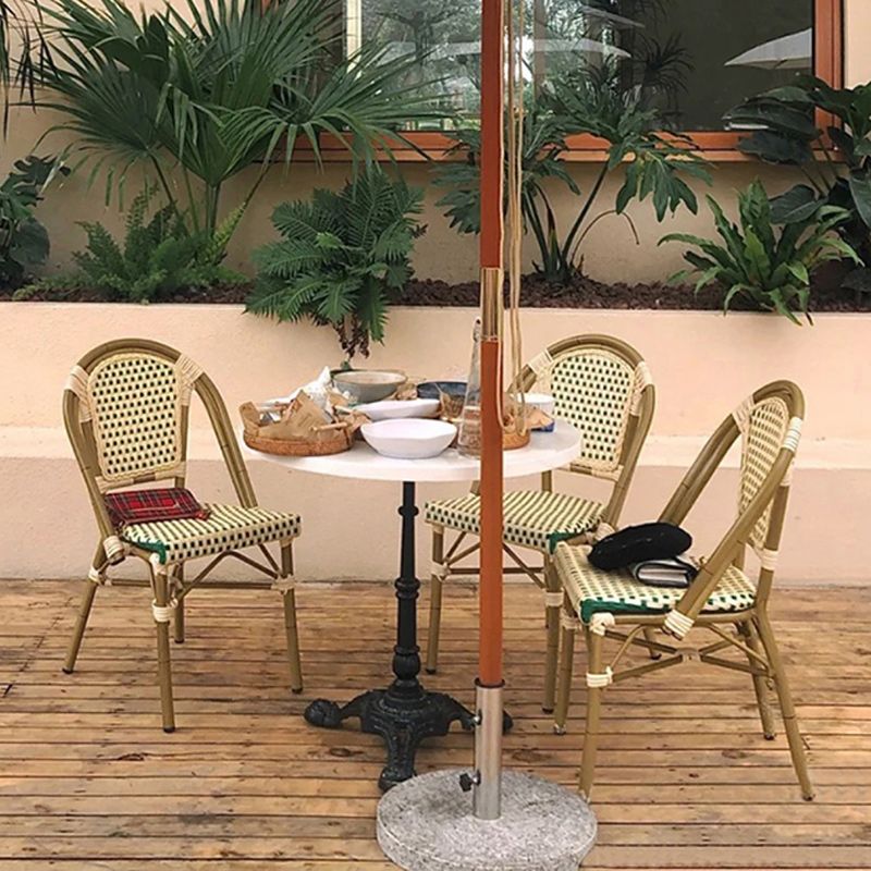 Industrial Style Courtyard Table Homestay Outdoor Open-air Bistro Table