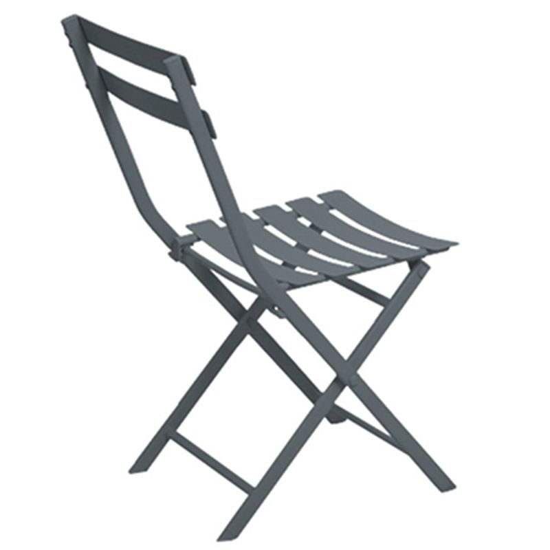 Modern Dining Side Chair Folding Outdoor Bistro Armless Chair