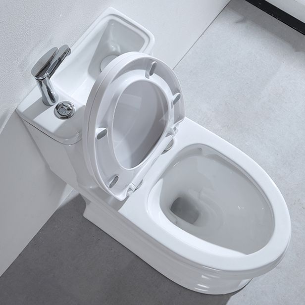 Contemporary Porcelain Flush Toilet Floor Mount One-Piece Toilet Urine Toilet