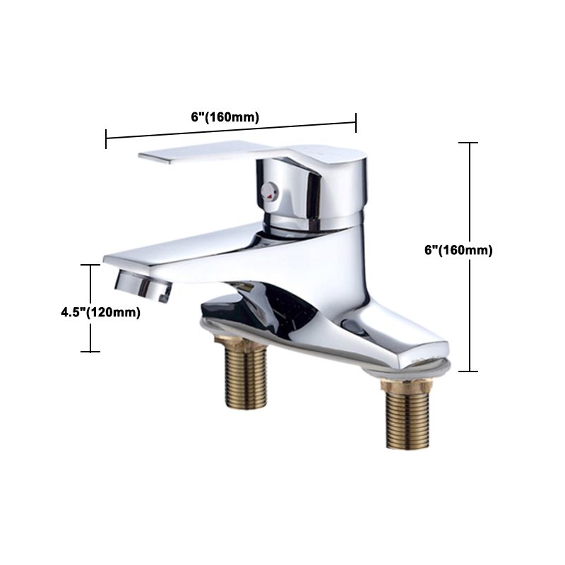 1or2-Handle Brushed Nickel Widespread Faucet 2 Hole Centerset Bathroom Sink Faucet