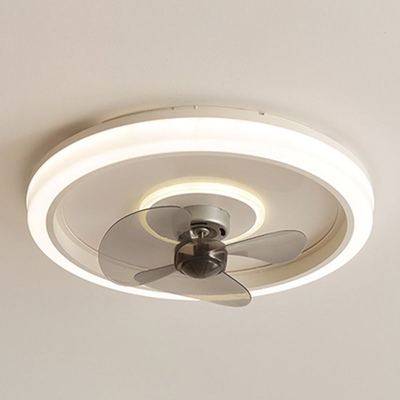 Acrilico Halo Ring Affermazione Light Affermazione Macaron LED Minimalist LED SEMI FLUSH LUCE