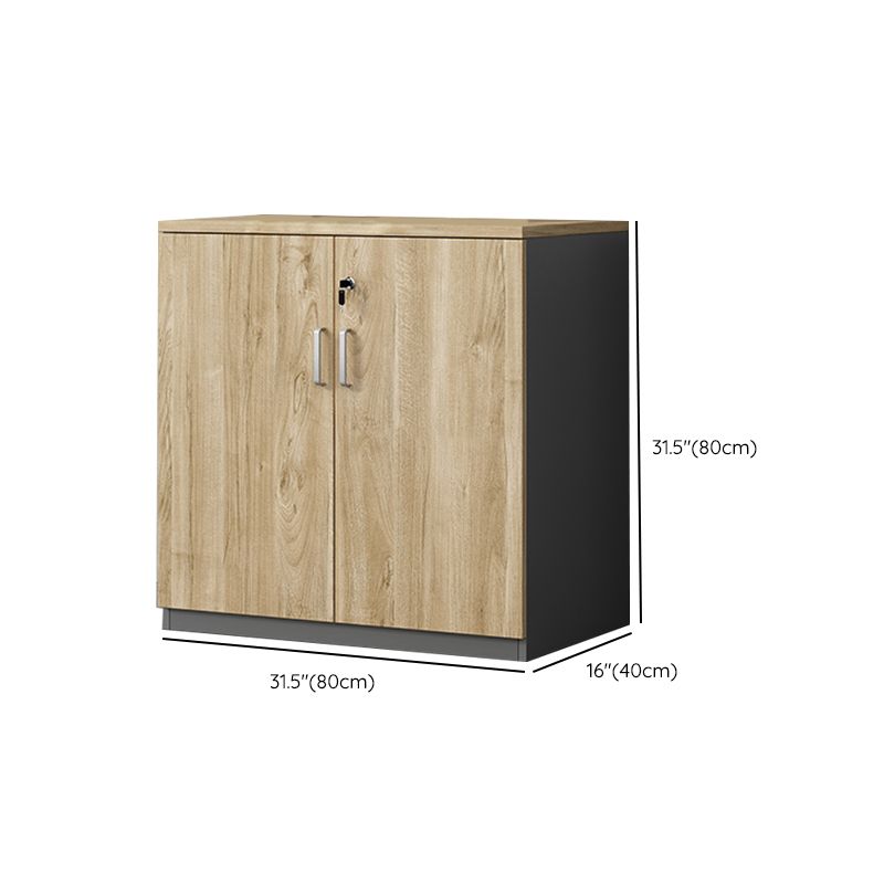 Contemporary Lateral Filing Cabinet Engineered Wood File Cabinet    with Storage