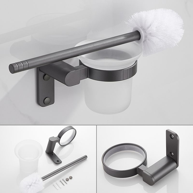 Grey Bathroom Accessory Kit Modern Bathroom Accessories Hardware Set