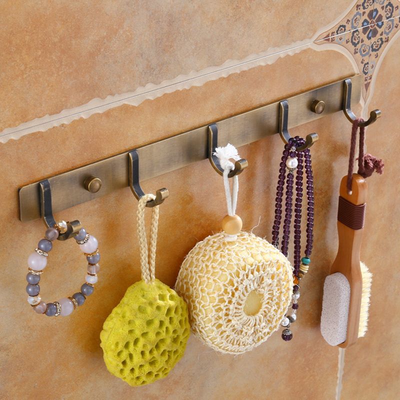 Traditional Metal Bathroom Accessories Hardware Set with Soap Dish