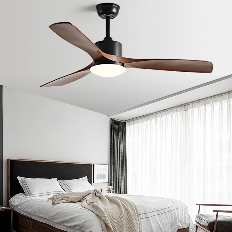 Metal Fan Shape Ceiling Fan Modern Style 1 Light Ceiling Mount Fans Fixture for Bedroom