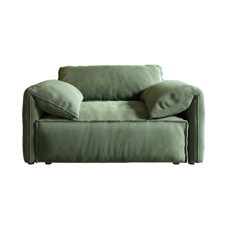 Down Fill Cushions Living Room Standard Green Contemporary Seating