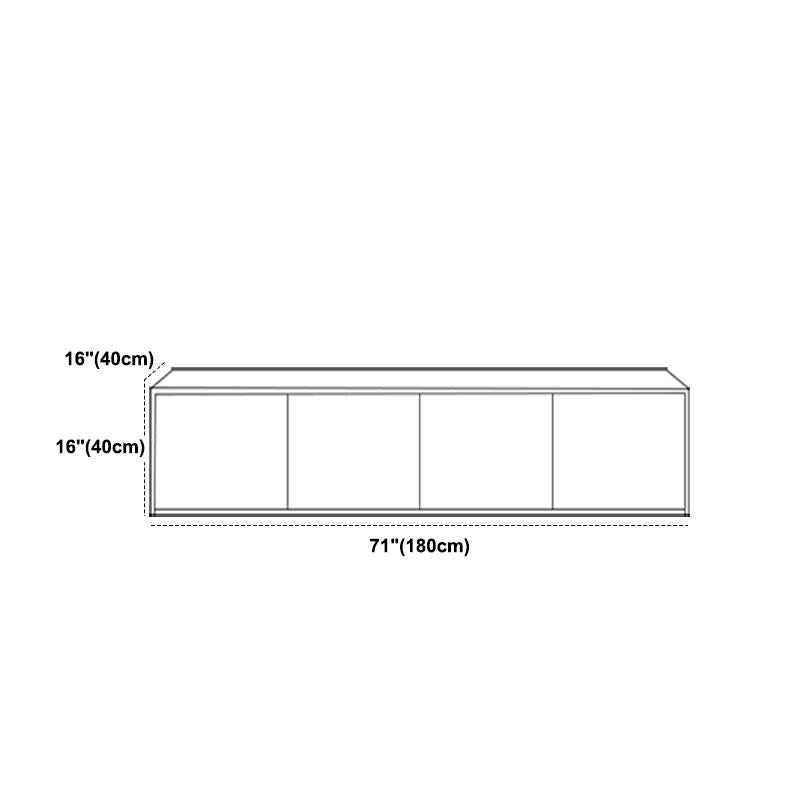 Nordic TV Cabinet Fixture Living Room Suspended / Floor TV Stand Console