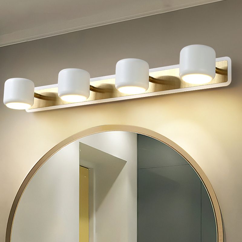 Moderne creatieve LED -muur SCONCE Minimalistische badkamer ijdelheid verlichtingsarmatuur