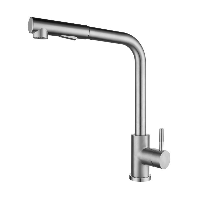 Kitchen Faucet Rod Handle Cold and Hot Controlled Kitchen Faucet