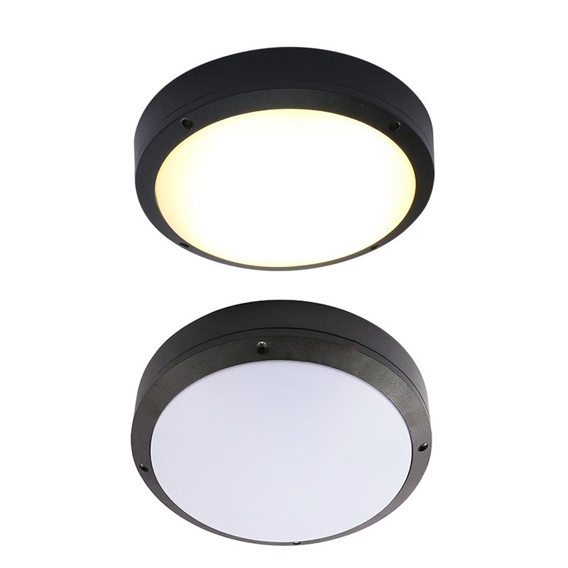 Modern Style Ceiling Lamp Waterproof LED Flush-mount Light for Corridor Balcony Courtyard