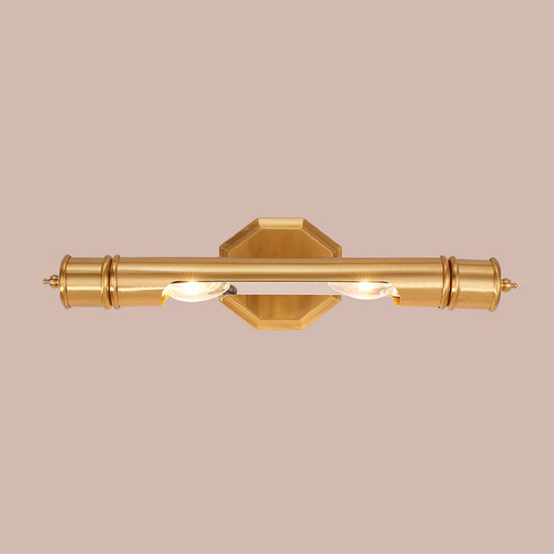 Modern Linear Vanity Lights Metal 2-Light Vanity Light Fixtures