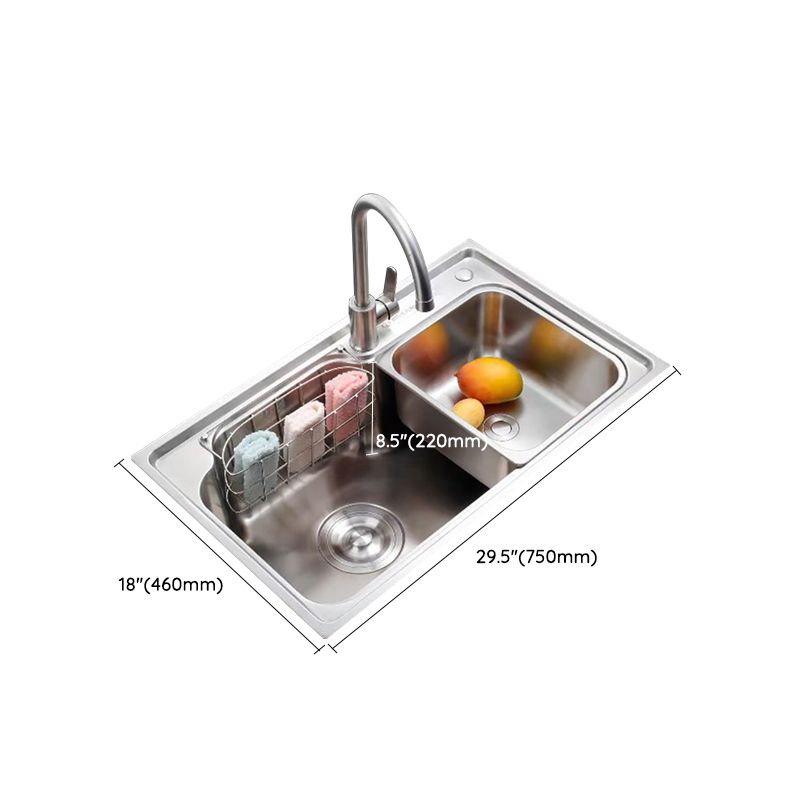 Stainless Steel Kitchen Sink Single Bowl Kitchen Sink(Not Included Faucet)