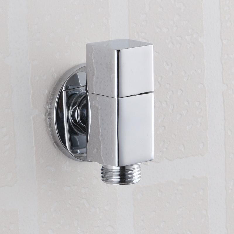 Industrial Wall Mounted Bathroom Faucet Knob Handle Brass Faucet