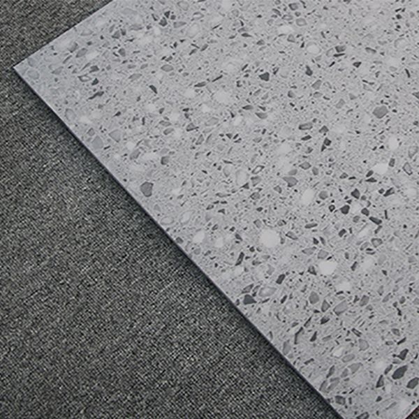 23.6" X 23.6" Square Floor Tile Straight Edge Texture Design Floor Tile