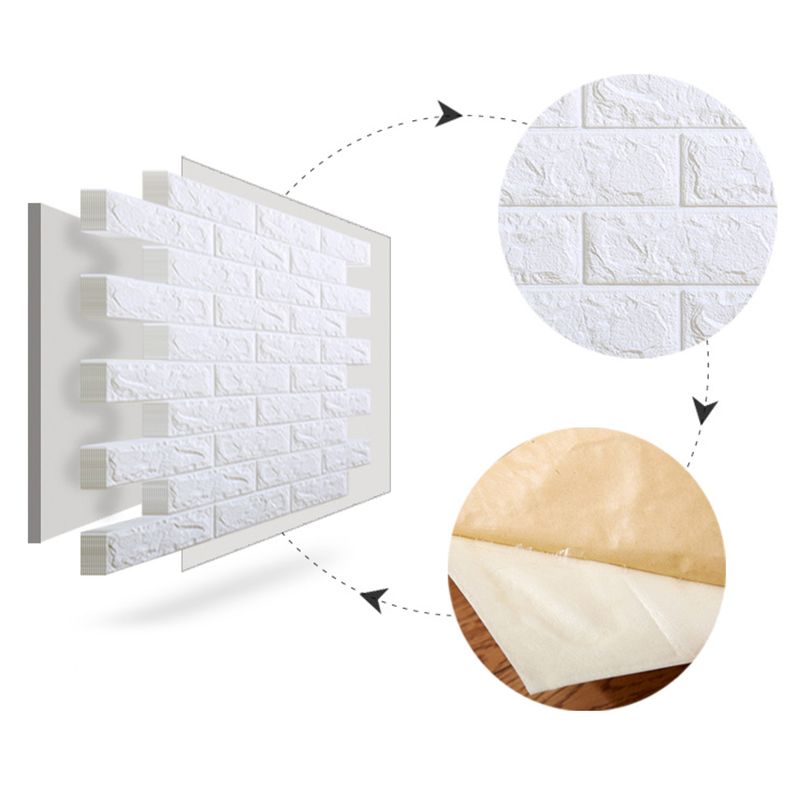 Modern Wall Paneling PVC 3D Embossed Self-Adhesive Paintable Indoor Wall Ceiling