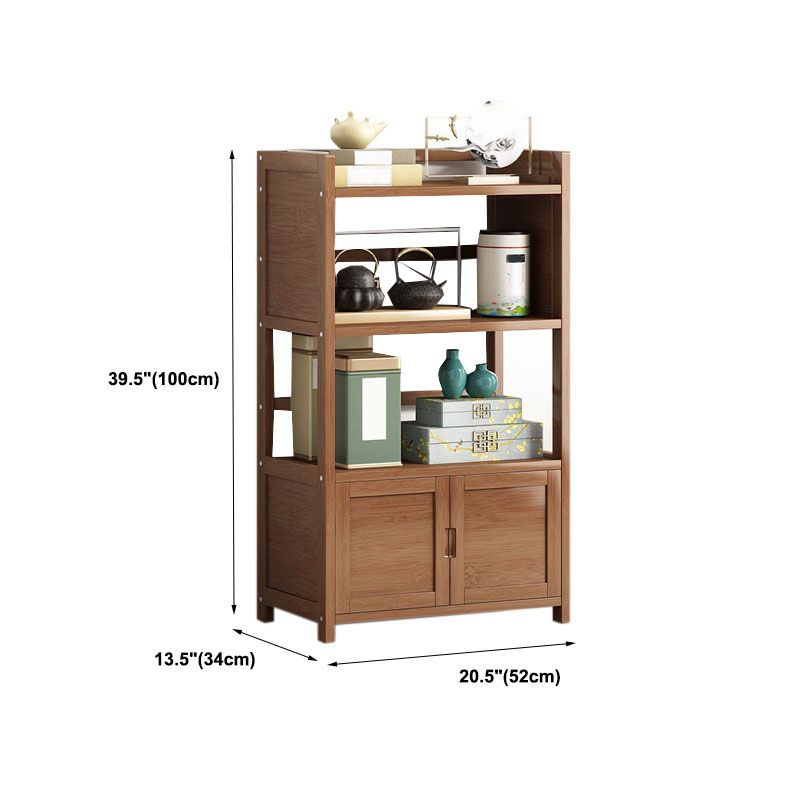 Contemporary Side Board Engineered Wood with Door Sideboard for Dining Room