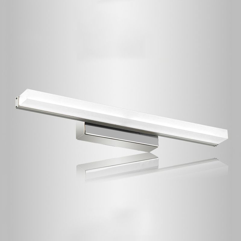 Modern Minimalist Style Rectangle Wall Mounted Vanity Lights Acrylic Vanity Fixtures