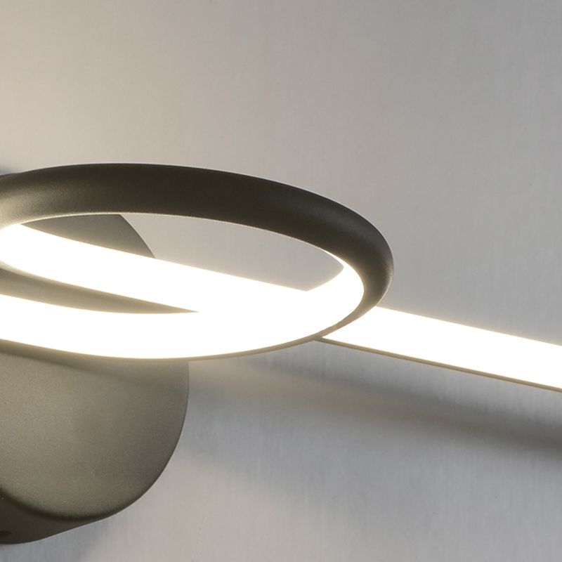 Lineare Waschtischleuchte Nordic Minimalist Style Metal Ein Eitelkeitslicht