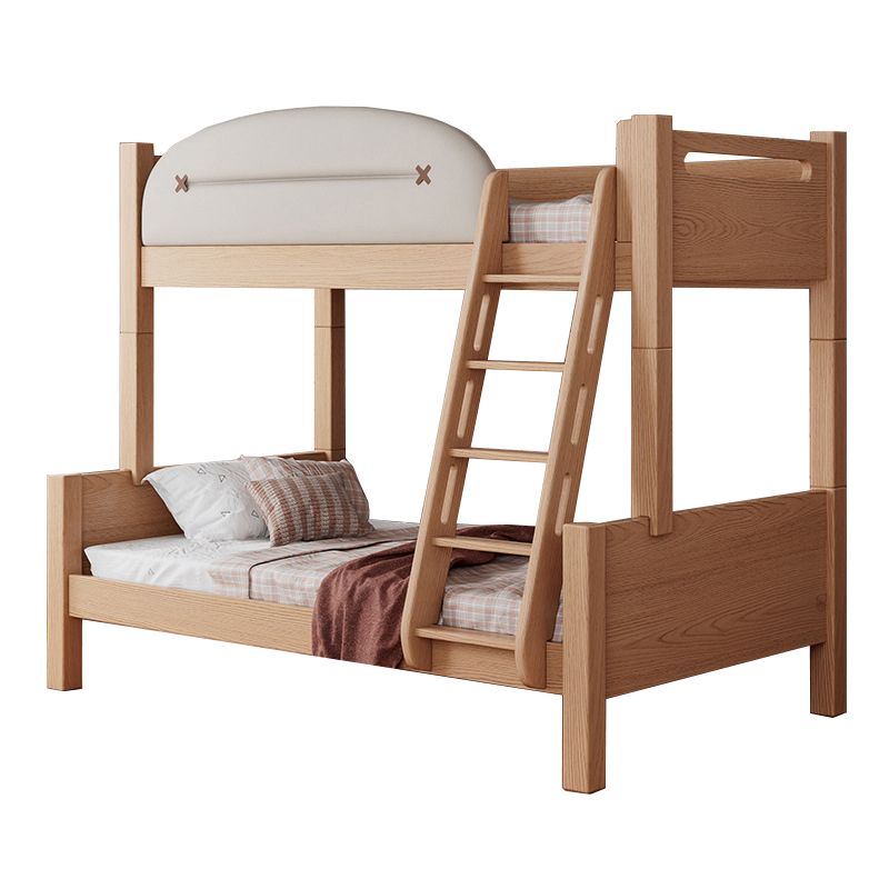 Contemporary Solid Wood Standard Bed Panel Headboard Kids Bed