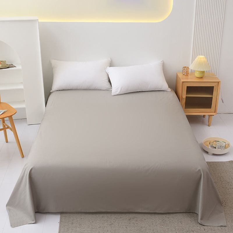 Whole Colored Sheets Twill Non-Pilling Soft Breathable Cotton Sheet Set