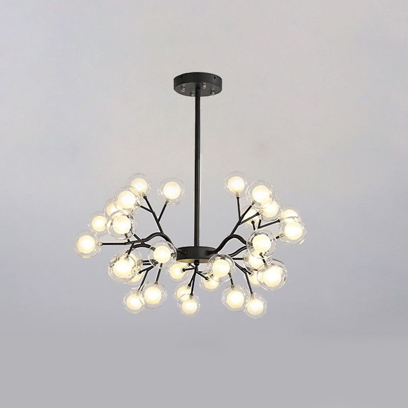 Chandelier de lustre en métal moderne en forme de branche LED ARRIMME LEMPORT