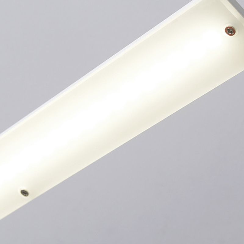 Lineaire wandkandelverlichting Moderne LED -metalen wandverlichtingsarmatuur met acrylschaduw