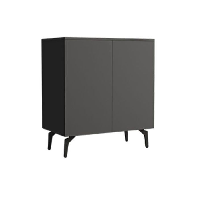 Stone Top Sideboard Contemporary Sideboard with Door and Drawer for Dining Room