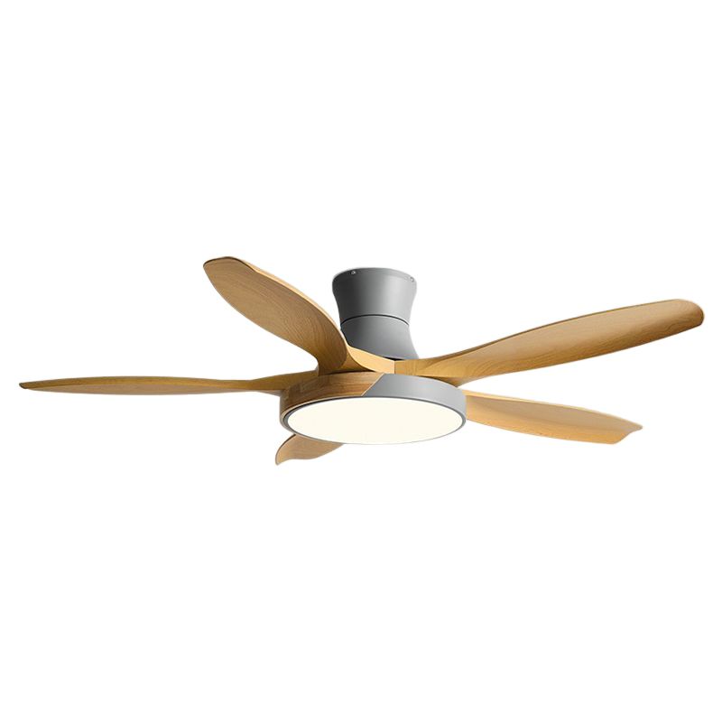 Contemporary 52" Ceiling Fan Lighting with 5-Blade for Dining Room