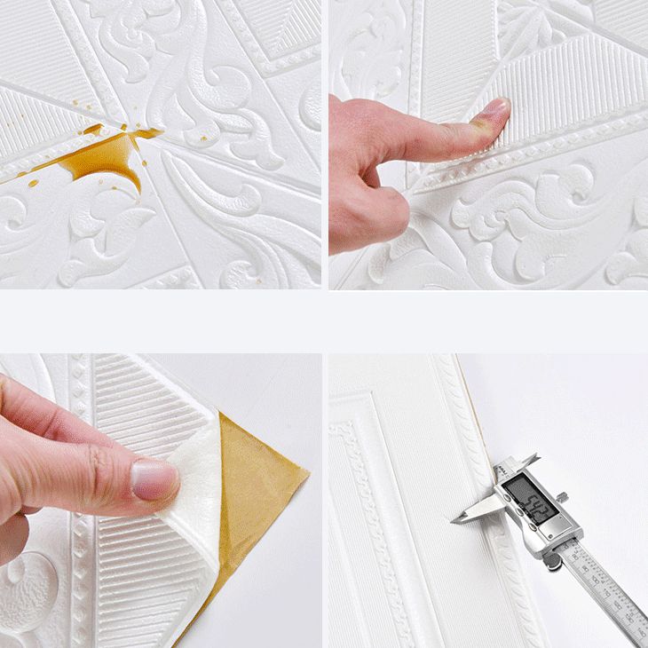 Modern Tin Backsplash Paneling Three-dimensional Printing Wall Ceiling Board