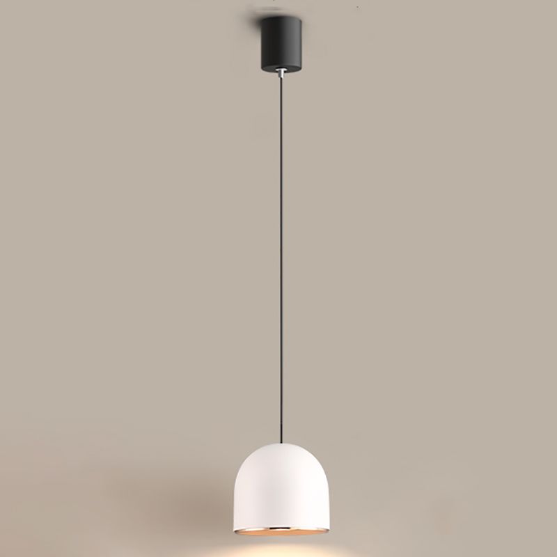 1-Light Nordic Pendant Light Aluminum LED Hanging Pendant for Living Room