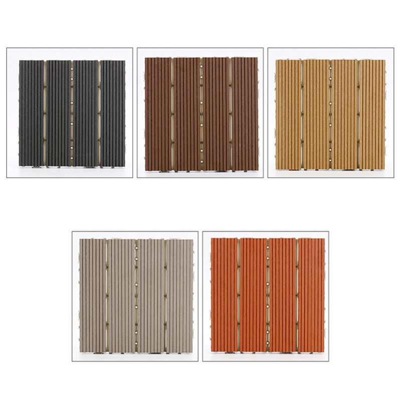 Traditional Flooring Tiles Plain Waterproof Click-Locking Wood Floor Planks