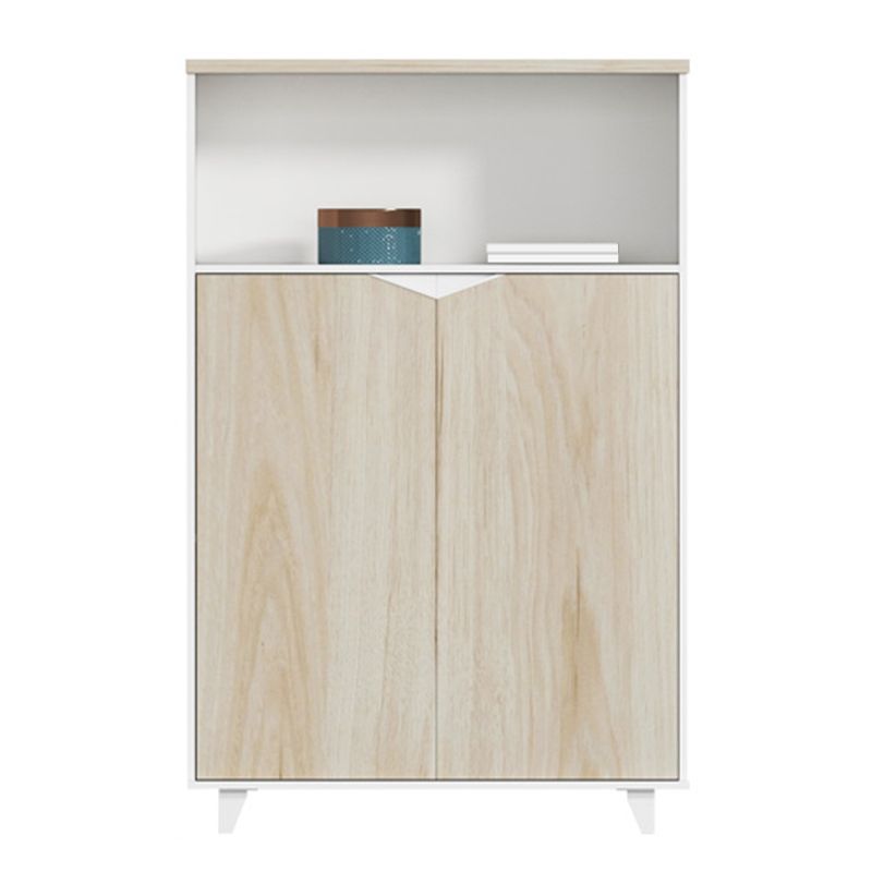 Nordic Style File Cabinets Solid Wood Frame Vertical File Cabinet Office