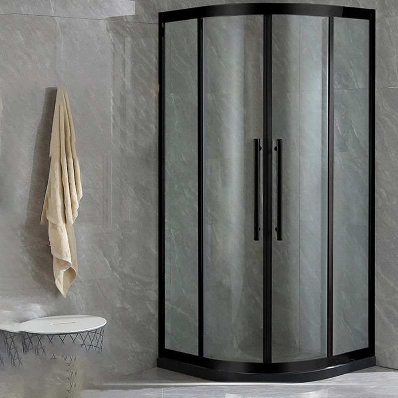 Round Stainless Steel Shower Enclosure Easy Clean Glass Shower Stall