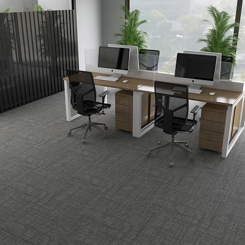 Simple Nylon Carpet Tile Office Meeting Room Stitching Carpet Floor Tile